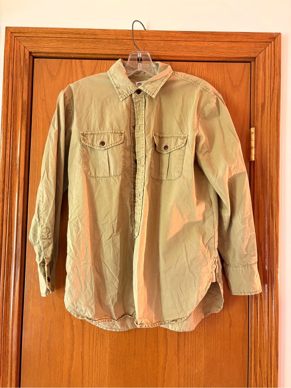 Women’s Casual Long-Sleeve Button Shirt Jacket